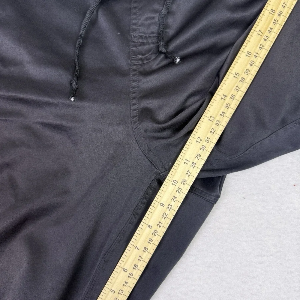 Vintage Nike Board Shorts Mens XXL Black Brown Swim‎ Trunks Y2K Swoosh